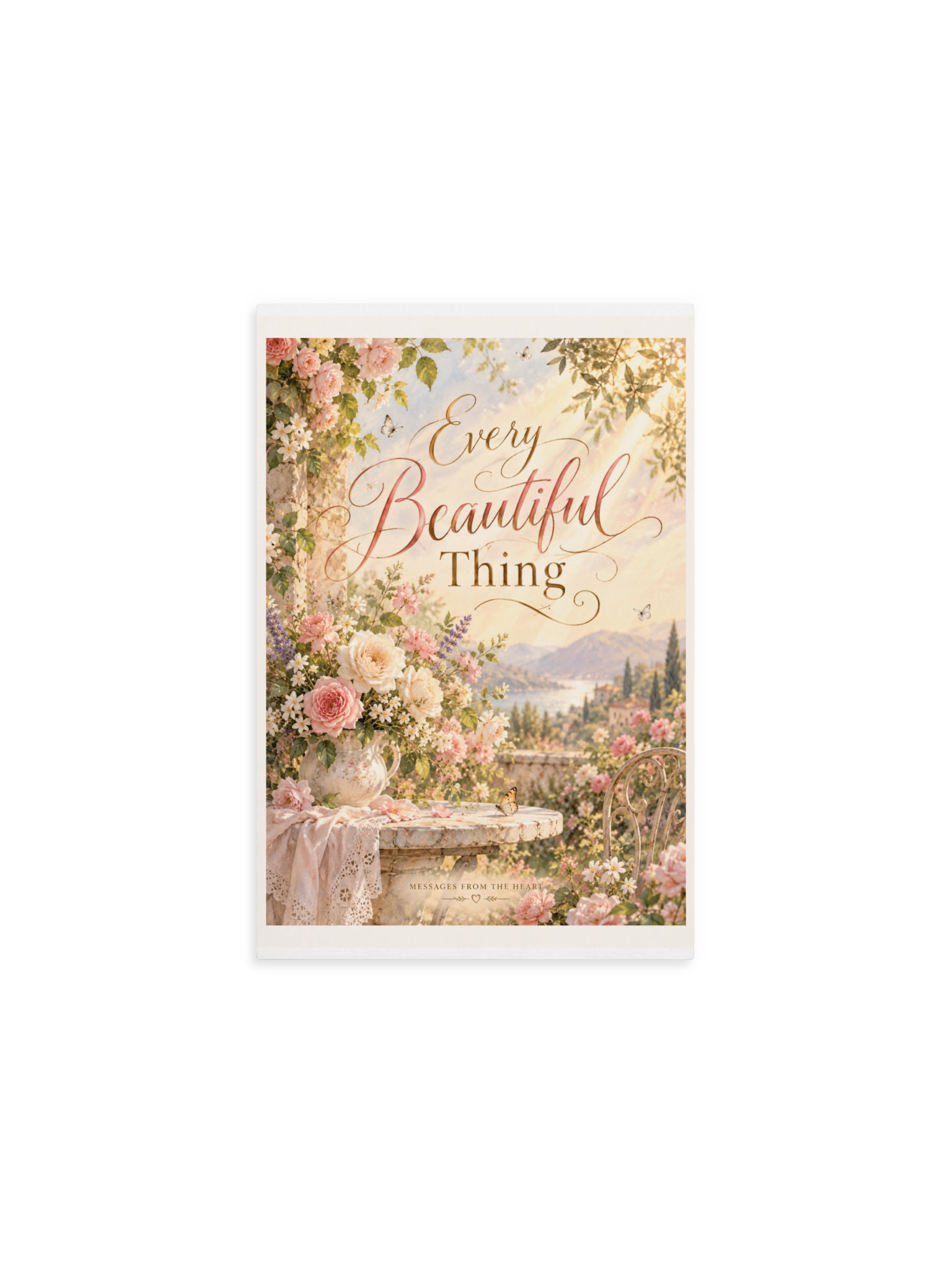 Every Beautiful Thing — Physical QR Greeting Card